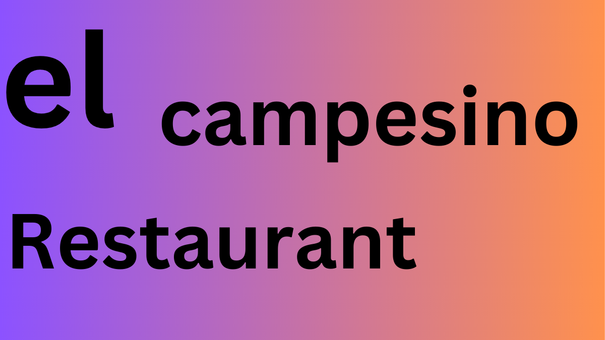 el campesino