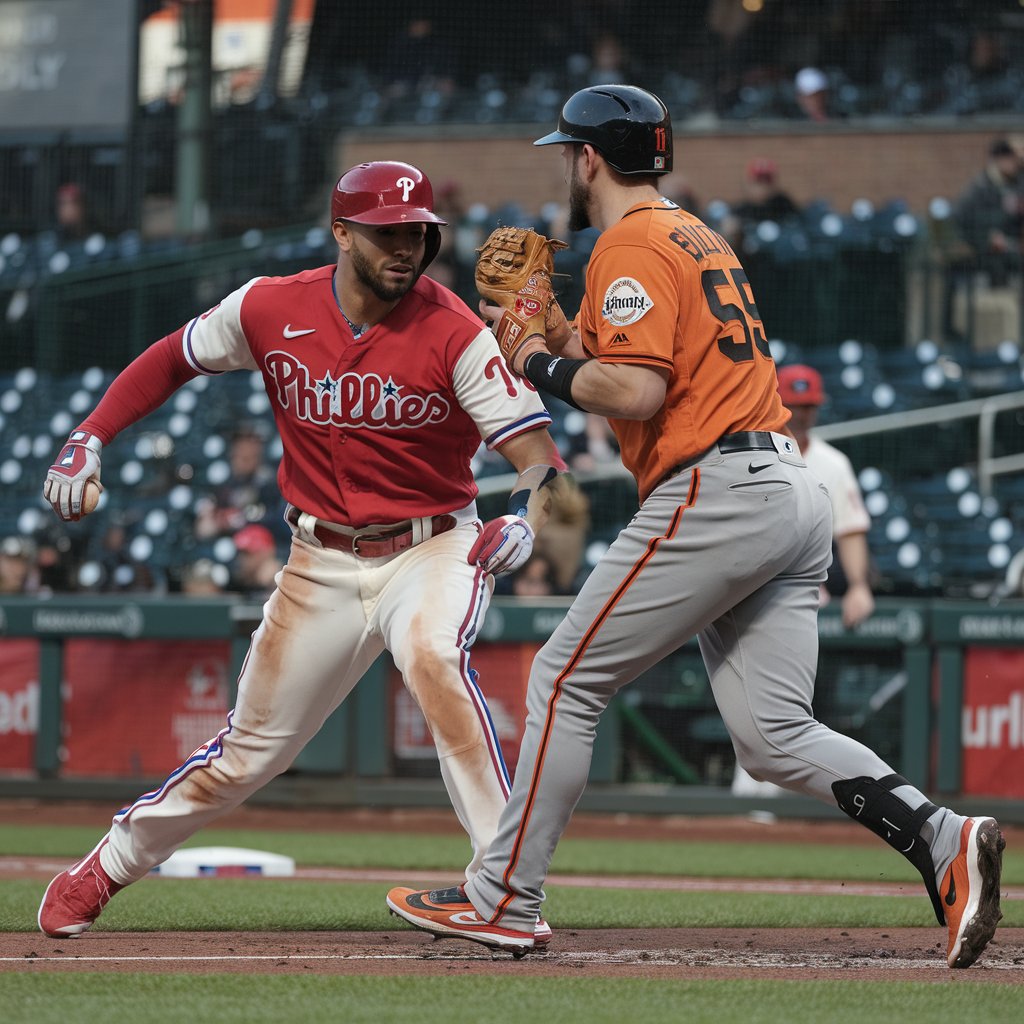 Phillies vs San Francisco Giants Match Player Stats